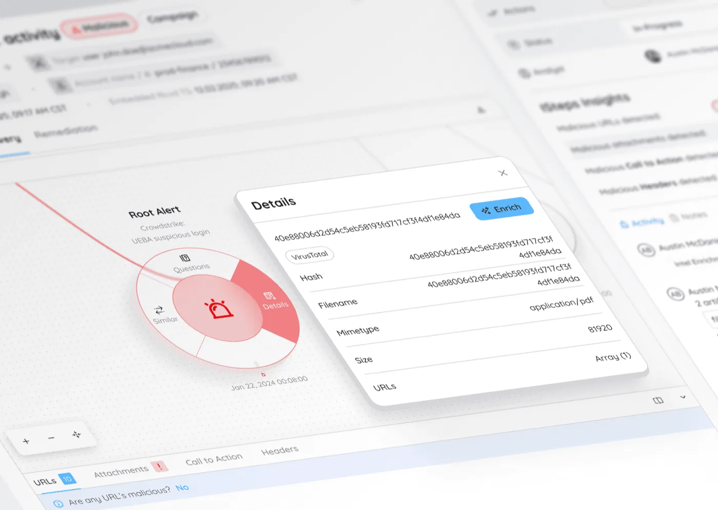 Embed Security — interface shot 3