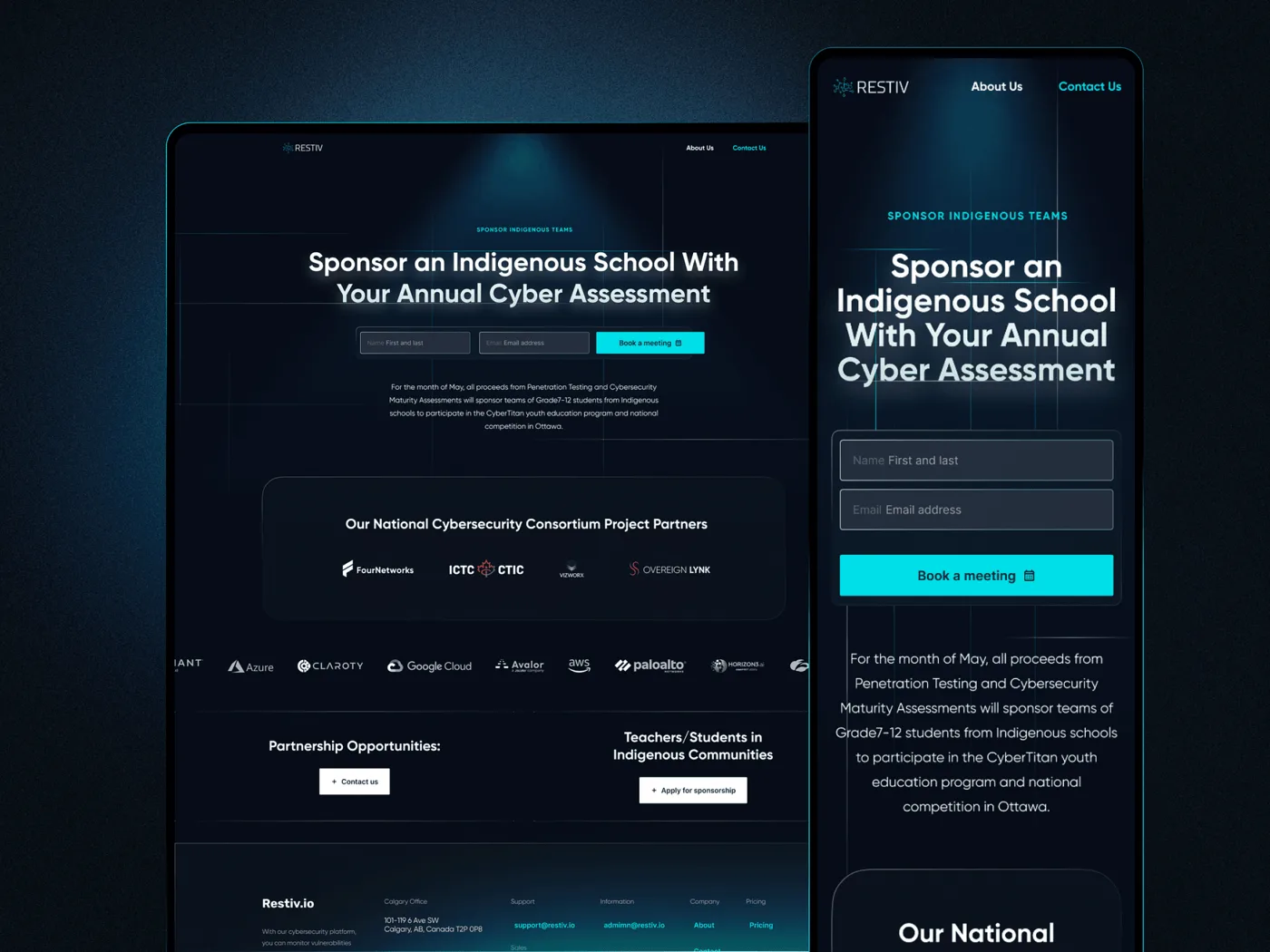 Restiv interface